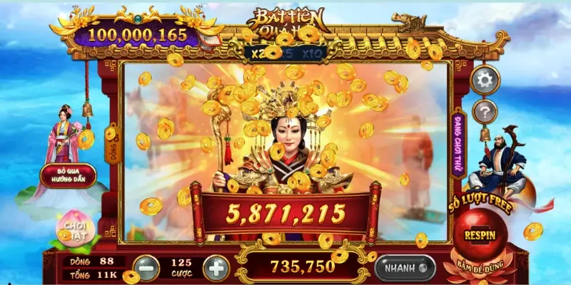 Check cầu trước khi đặt cược slot game Bát Tiên Quá Hải