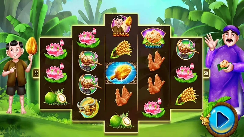 Cách đặt cược và trả thưởng trong game nổ hũ Thằng Bờm Go88